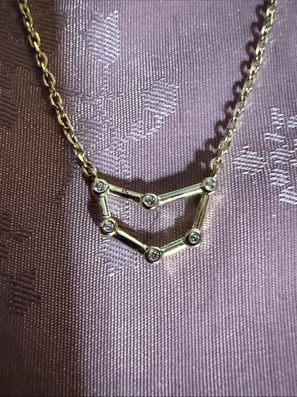 Gold Constellation Pendant Necklace - Gold